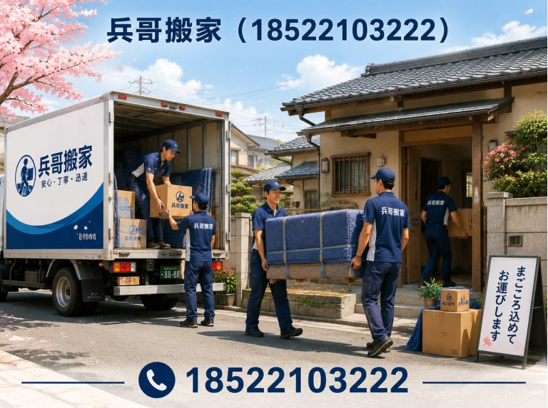 天津日式搬家展示图